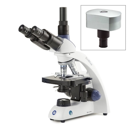 Globe Scientific BioBlue trinocular microscope SMP EBB-4253-DC18